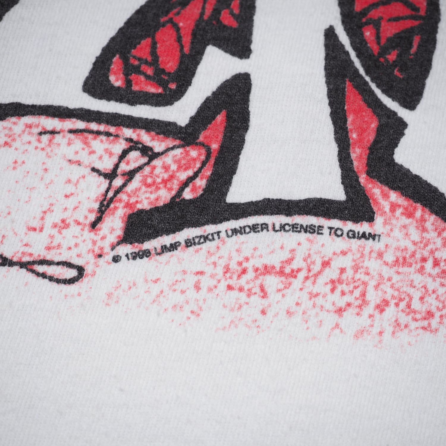 90s Tシャツ リンプビズキット シングルステッチ 白 バンドT