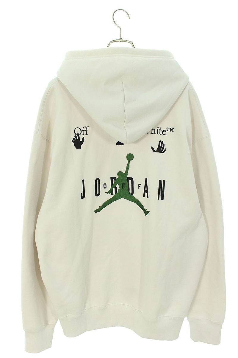 ナイキ ×オフホワイト OFF-WHITE 20SS AS J NRG ASW UC PO HOODIE