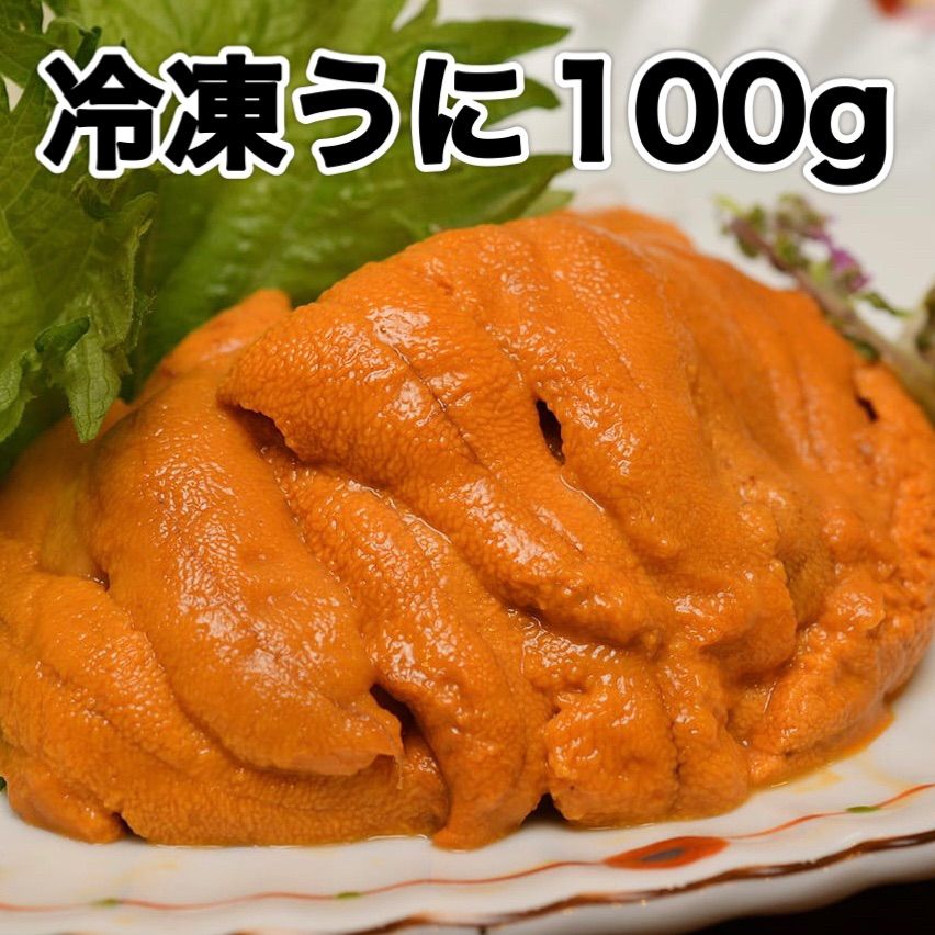 【再販決定】冷凍うに100g   業務用 刺身-0