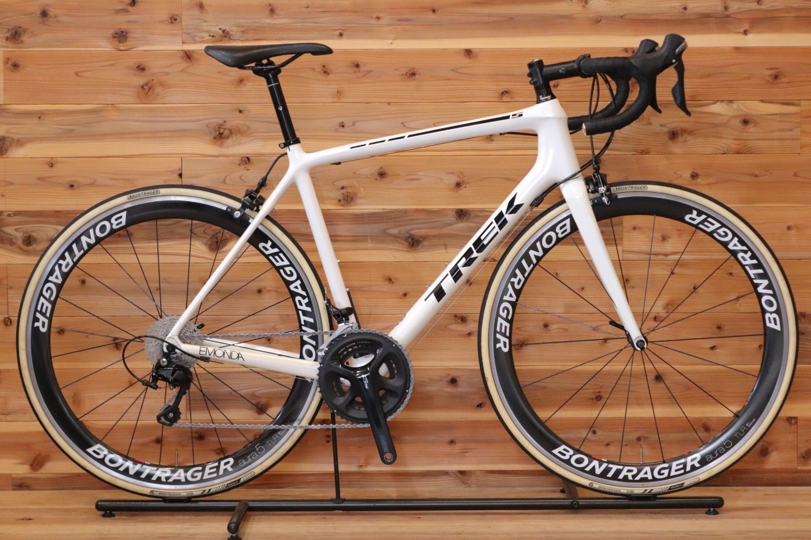 トレック TREK エモンダ EMONDA S5 2015 56サイズ シマノ 105 5800 11S ボントレガー BONTRAGER オーラ AURA 5 カーボン ロードバイク 広島店