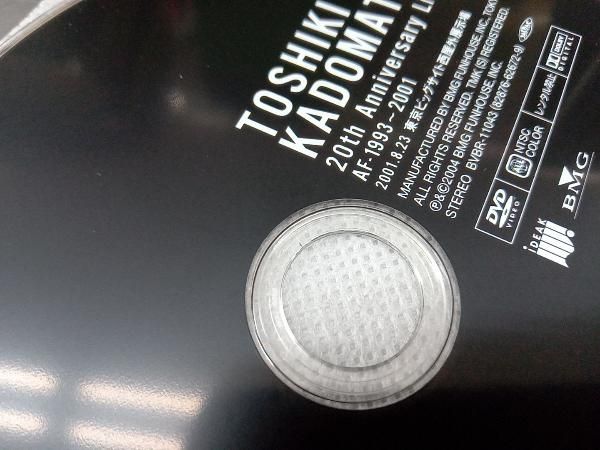 対応中 様 DVD TOSHIKI KADOMATSU 20th Anniversary Live AF-1993~2001