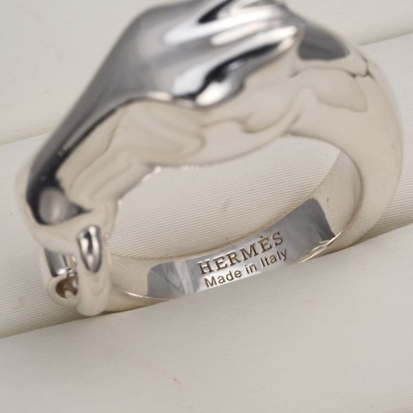 エルメス リング ギャロップ 馬 ウマ アニマル 53号 シルバー 925  