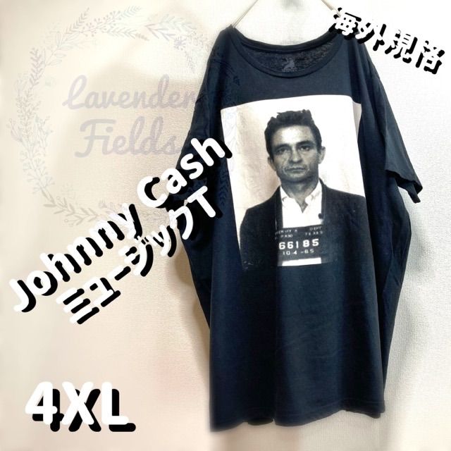 ジョニーキャッシュTシャツJohnny CashバンドTフォト大きいサイズ