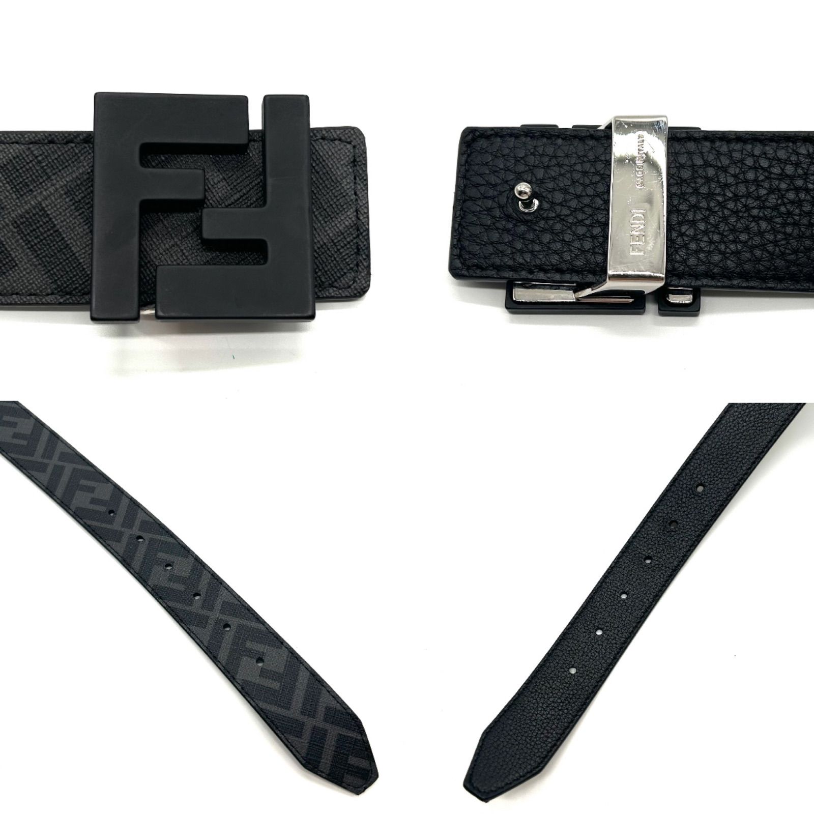 FENDI フェンディ ベルト リバーシブル メンズ 7C0432 FF ロゴ FENDI フェンディ ベルト リバーシブル メンズ 7C0432 FF ロゴ