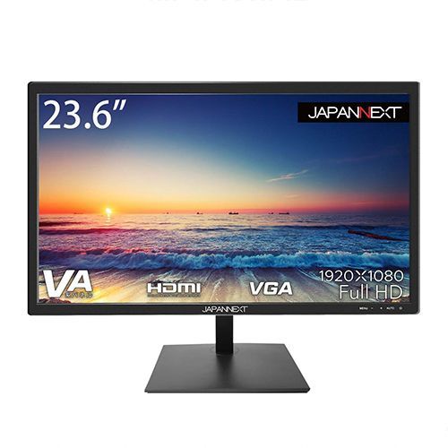 JAPANNEXT 23.6型 フルHD(1920x1080) 液晶モニター JN-V236DF