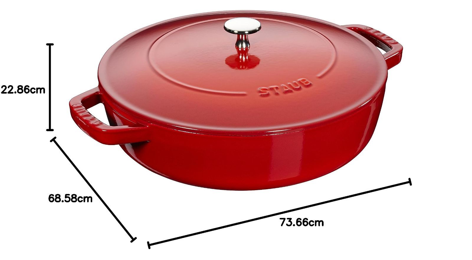 0501 STAUB LA COCOTTE 鍋 28cm 0501 STAUB LA COCOTTE 鍋 28cm