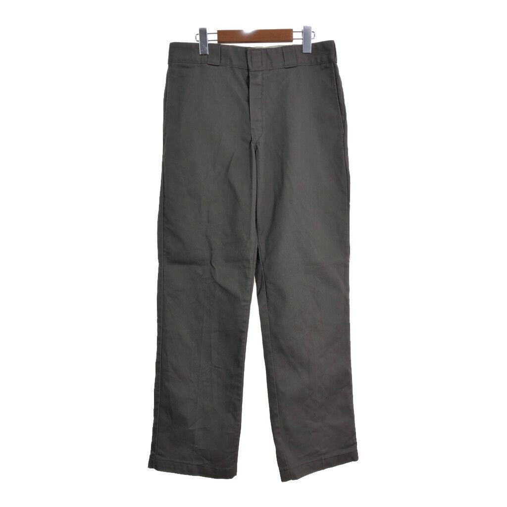 Dickies ディッキーズ 874 ワークパンツ グレー (メンズ W32 L32) 中古 古着 T1022
