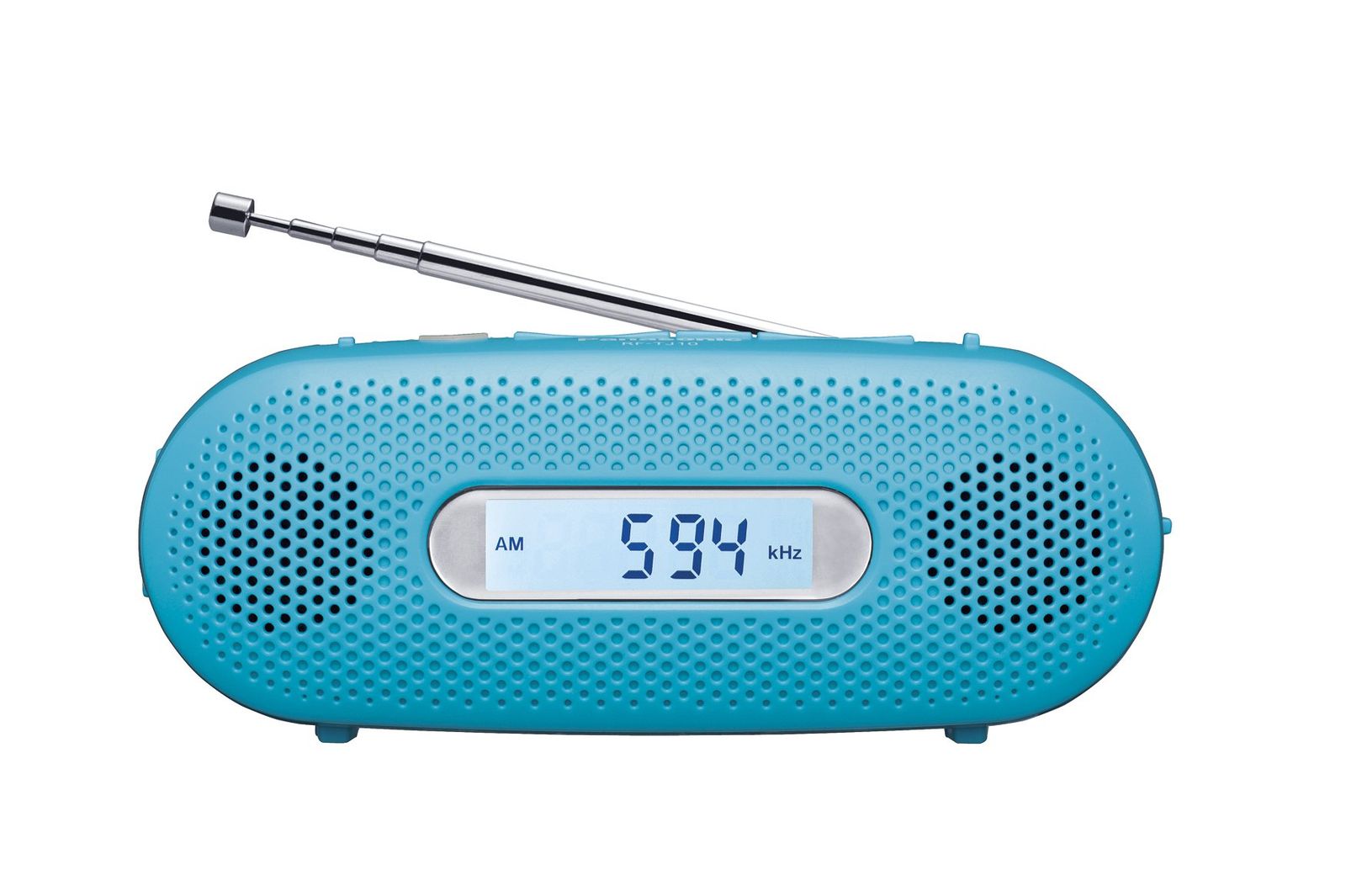 Panasonic FM|AM 2バンドレシーバー 手回し充電ラジオ ブルー RF-TJ10-A ブルー
