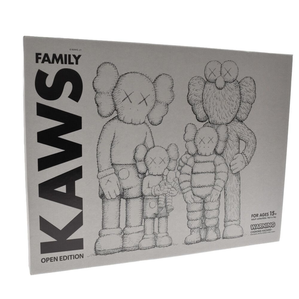 MEDICOM TOY (メディコムトイ) ×KAWS FAMILY OPEN EDITION Grey Pink