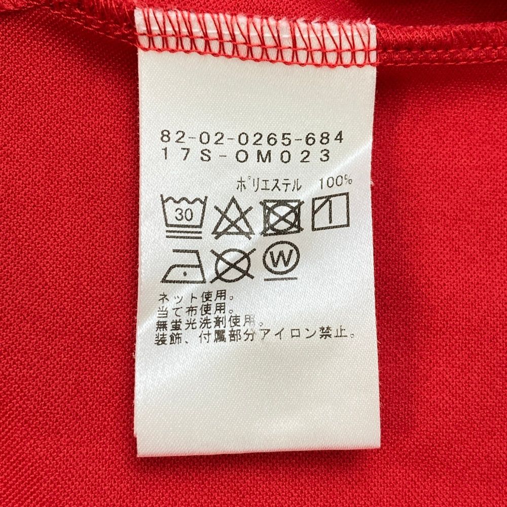 サイズ：XL BEAMS GOLF ビームスゴルフ 半袖ポロシャツ レッド系