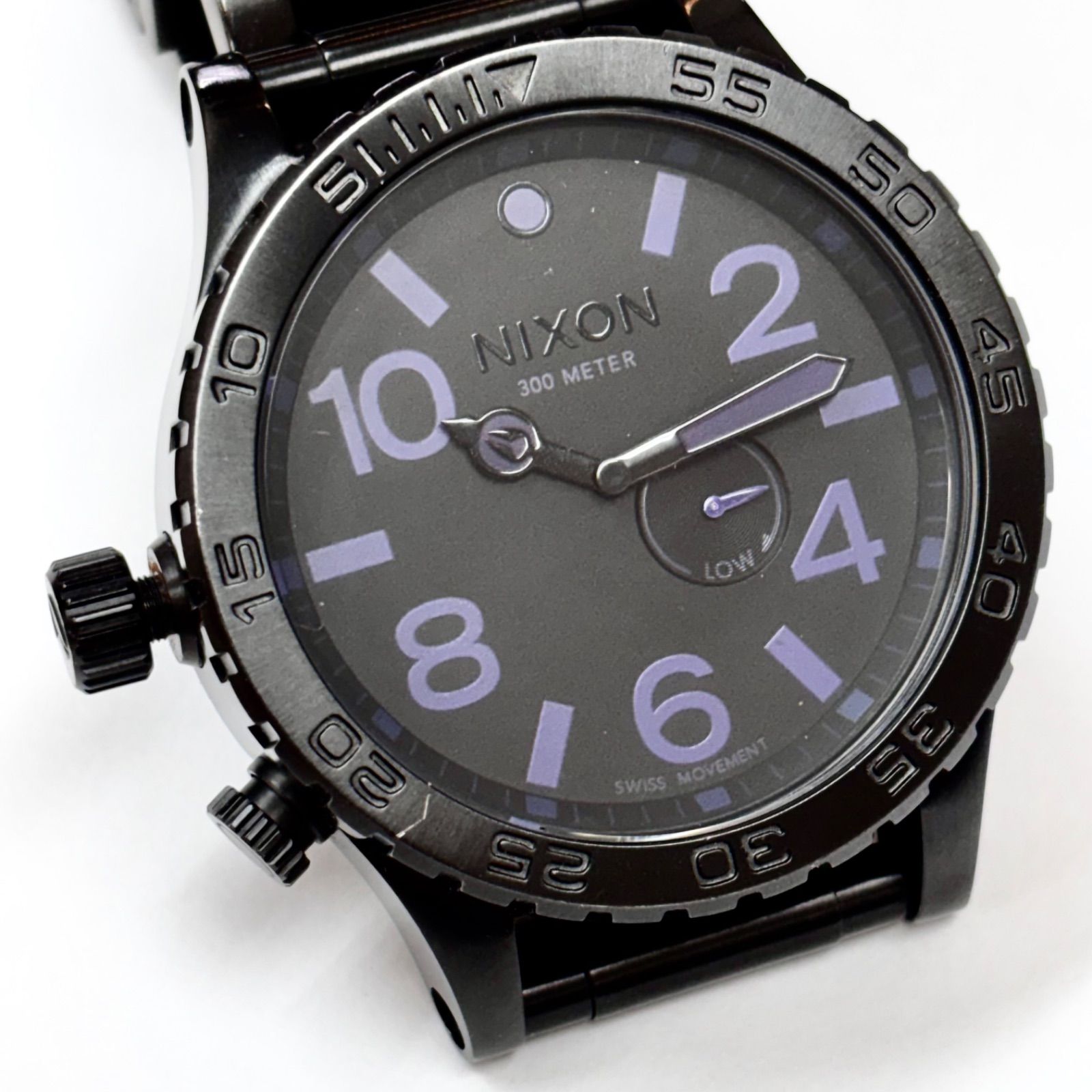 上美品⭐️NIXON ニクソン】 THE 51-30シリーズ メンズ腕時計 ブラック 
