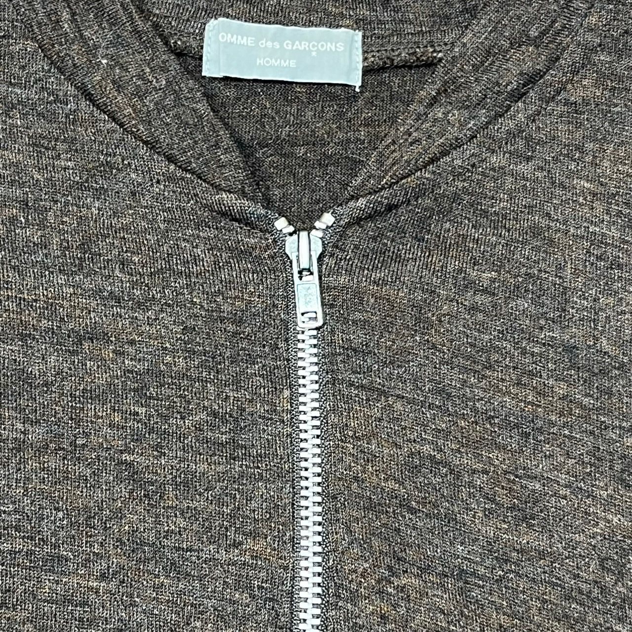 COMME des GARCONS HOMME(コムデギャルソンオム) 90's half zip wool