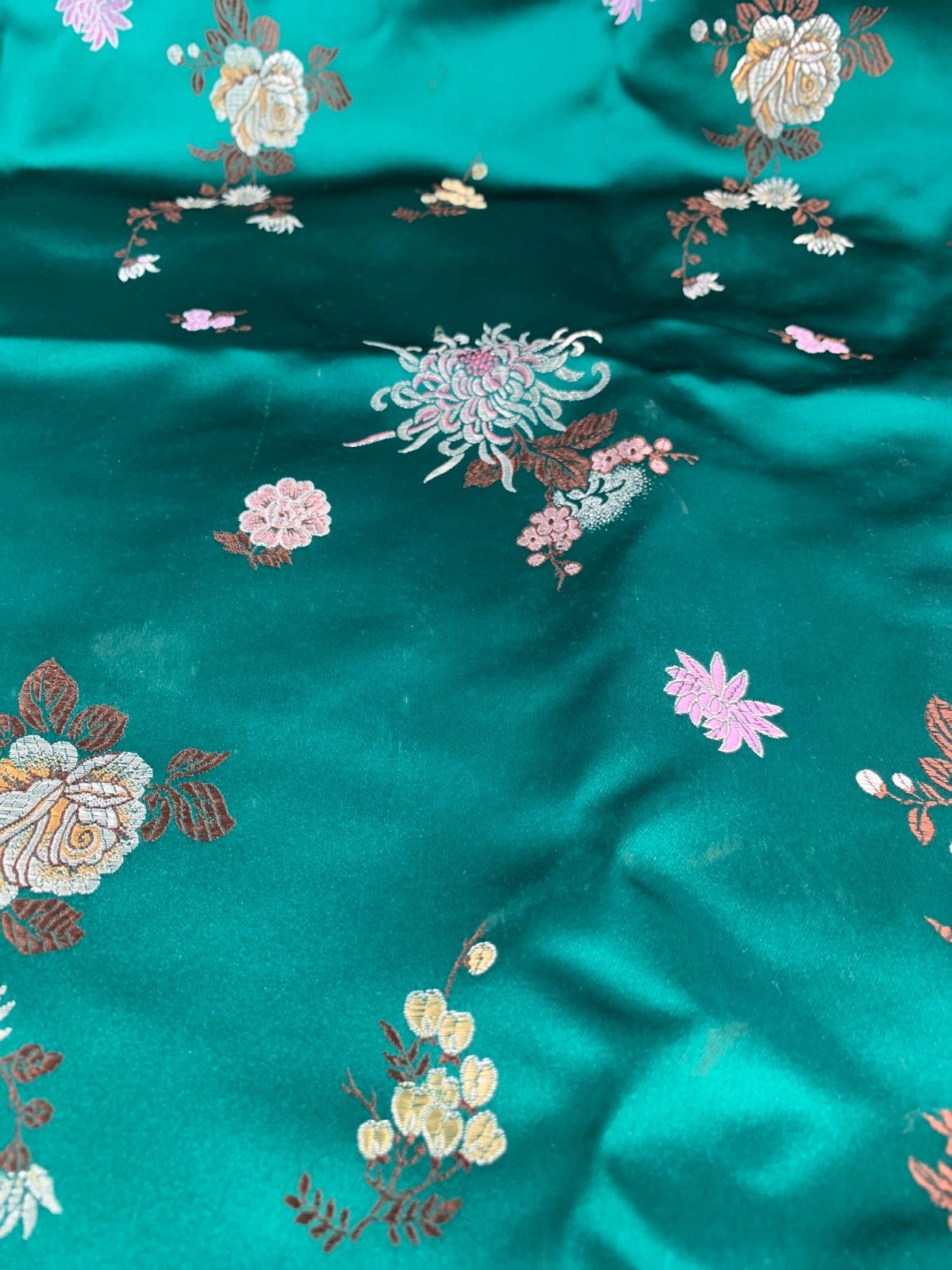 1277.チャイナドレス チャイナ服 Mサイズ グリーン 緑 - メルカリ