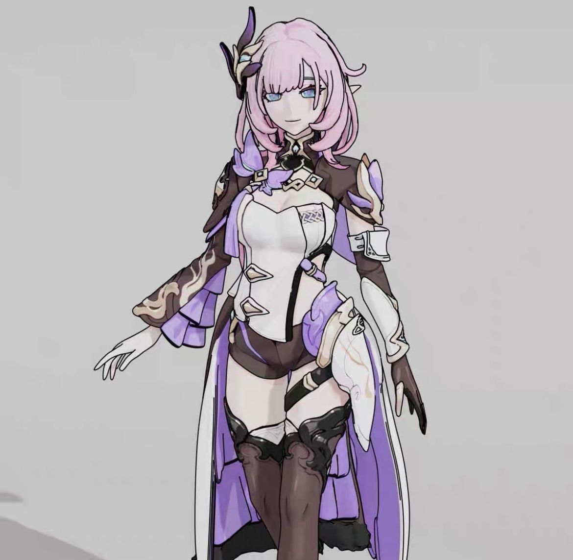 崩壊３RD エリシア ガレージキット　フィギュア 崩壊3rd エリシア 1/6 ガレージキット 未塗装 アクション