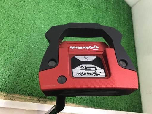 テーラーメイド Spider GTx RED シングルベンド 34インチ パター PT スチール フレックスその他 メンズ 男性用 右利き 右用 Cランク ゴルフクラブ