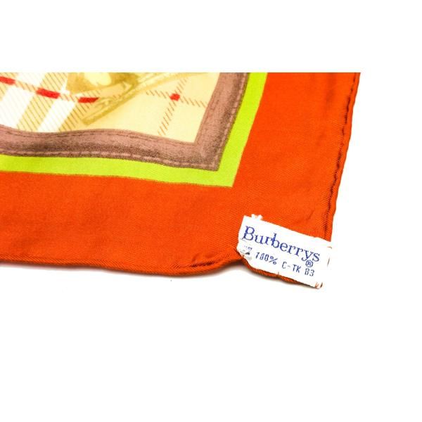 美品❣️バーバリー❣️鍵柄スカーフ BURBERRY Burberry バーバリー シルク スカーフ - メルカリ