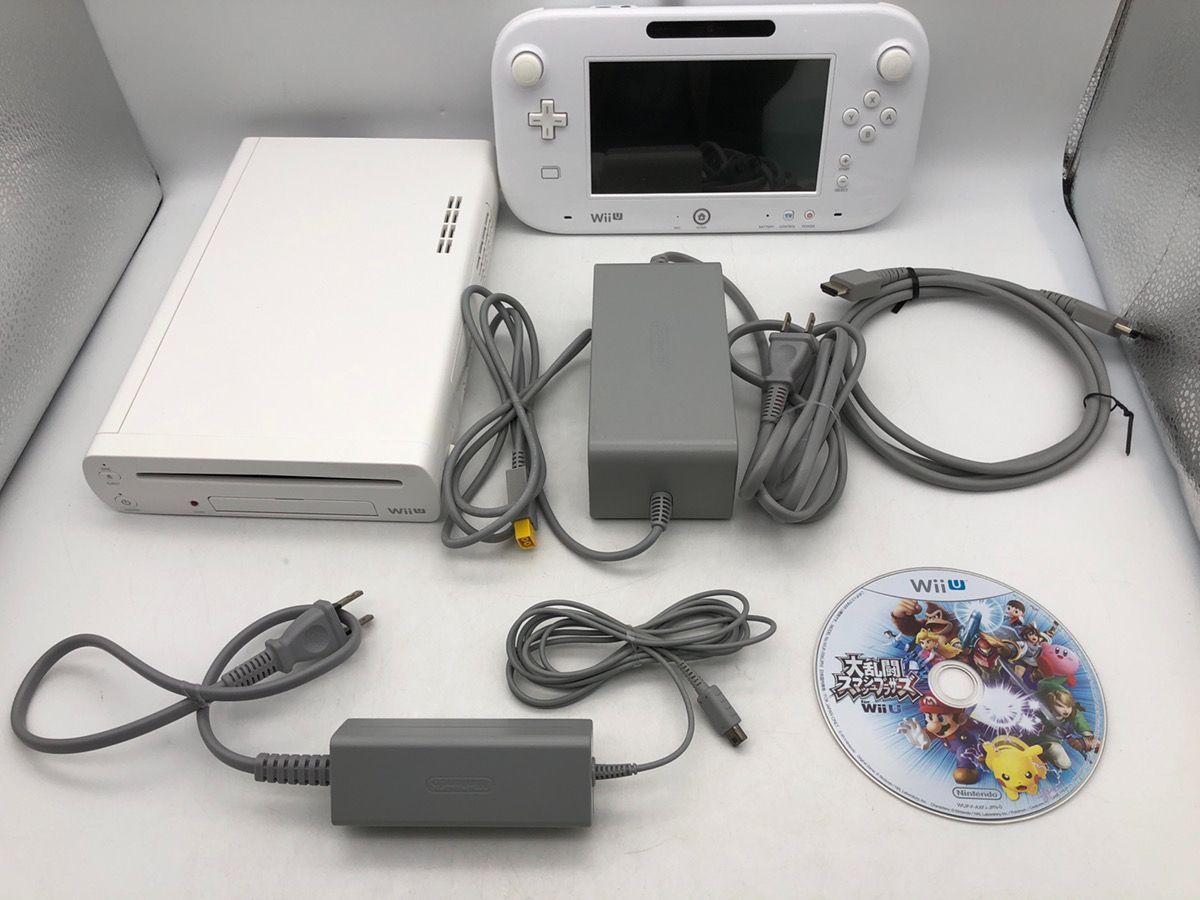 Nintendo WiiU 32GB ソフト4点付き　動作確認済みマリオ
