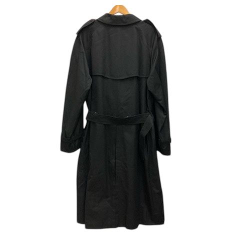 【美品】バーバリー トレンチコート ノバチェック 黒 ダブルボタン ベルト バーバリー ロンドン BURBERRY LONDON トレンチコート ノバ