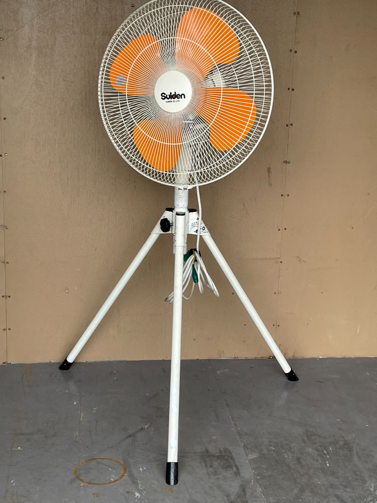 スイデン 工場扇 スタンドタイプ 100V SF-45VS-1VPP 業務用 三脚 スイファン 冷房