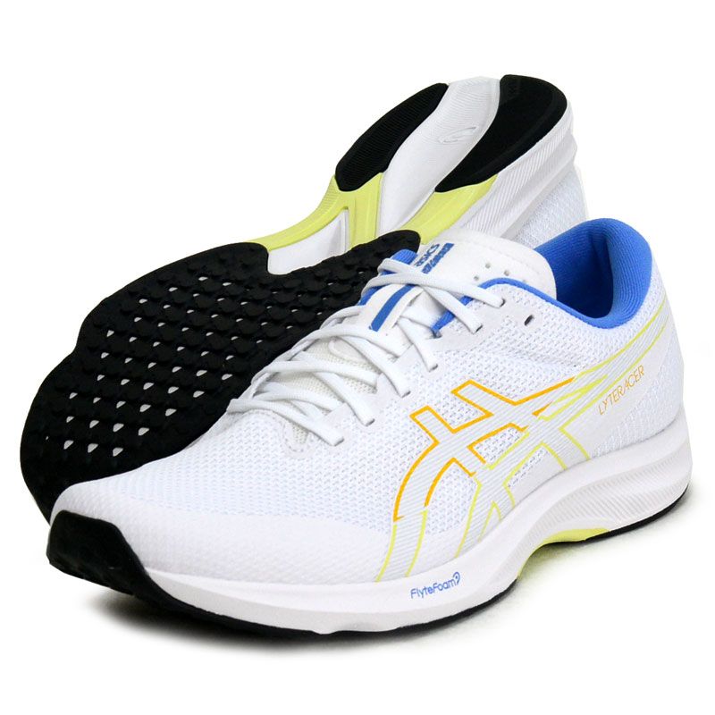 低価，大得価 アシックス asics  LYTERACER 6 (ライトレーサー)  ランニングシューズ 陸上  25SS (1011B971-100)、24.5cm スパイク・シューズ