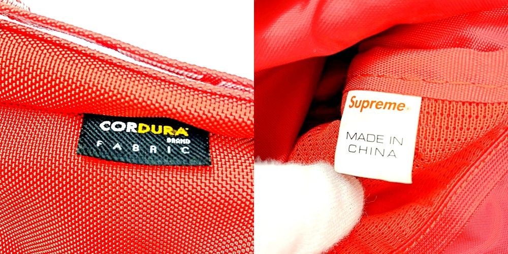 中古】Supreme シュプリーム ナイロン ロゴ ショルダーバッグ 男女兼用