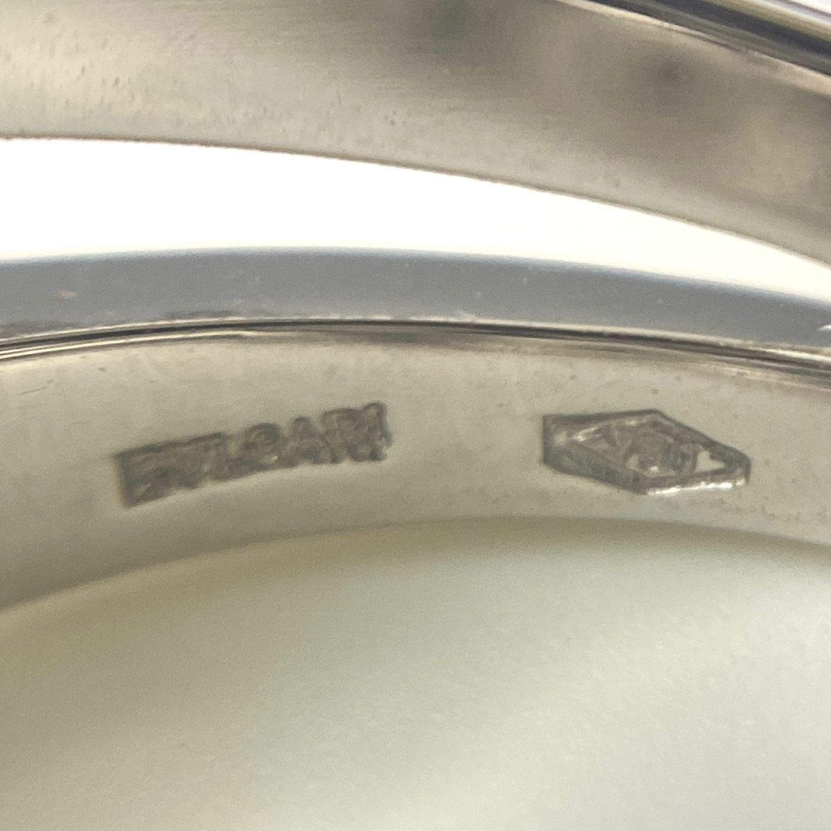 ブルガリ BVLGARI ルチア リング メレダイヤ 指輪 リング 10号 750  