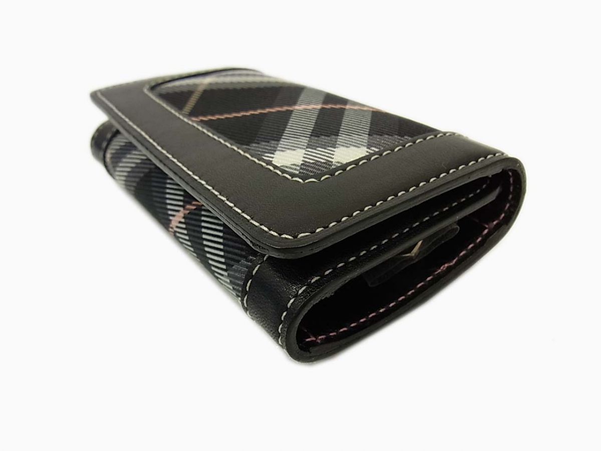 【極美品】バーバリーロンドン メガチェック PVC 6連　ホースロゴ キーケース 楽天市場】BURBERRY バーバリー ジャイアントチェック 6連