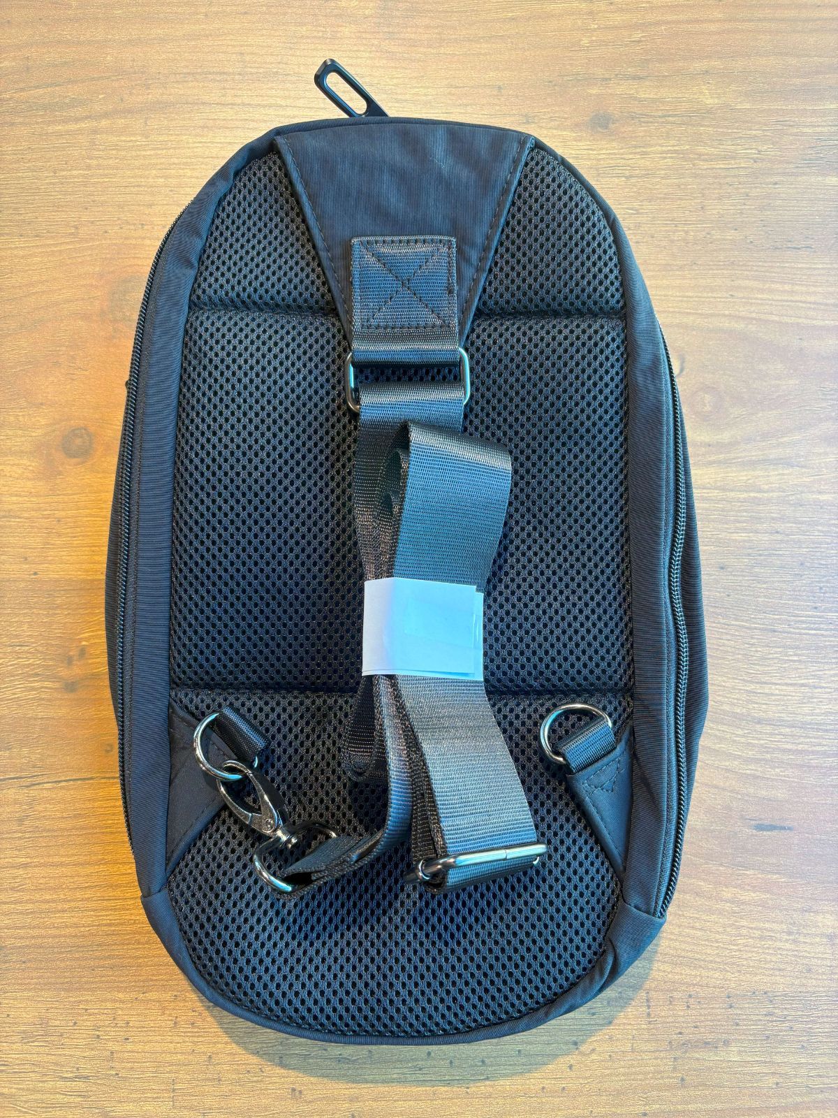 Snap-on ワンショルダーバッグ ブラック メンズ