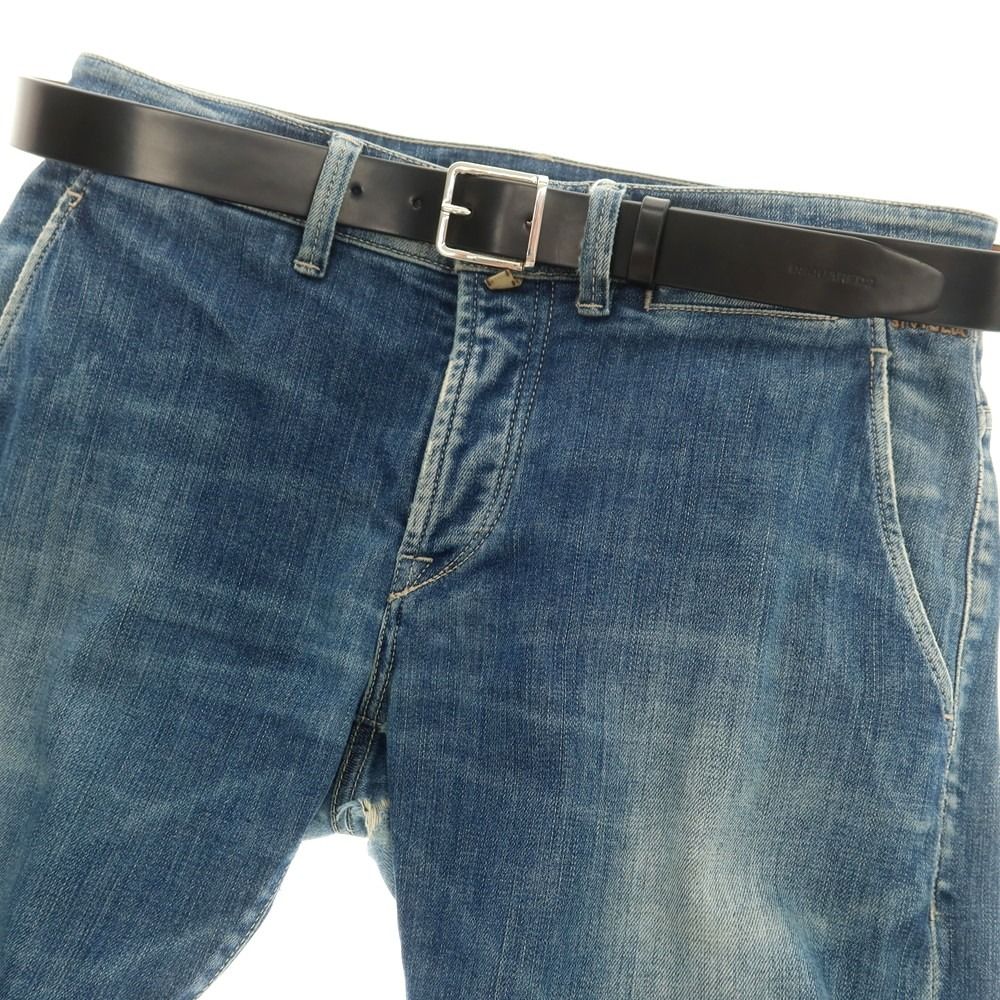 新品】ディースクエアード DSQUARED2 レザー ベルト ブラック