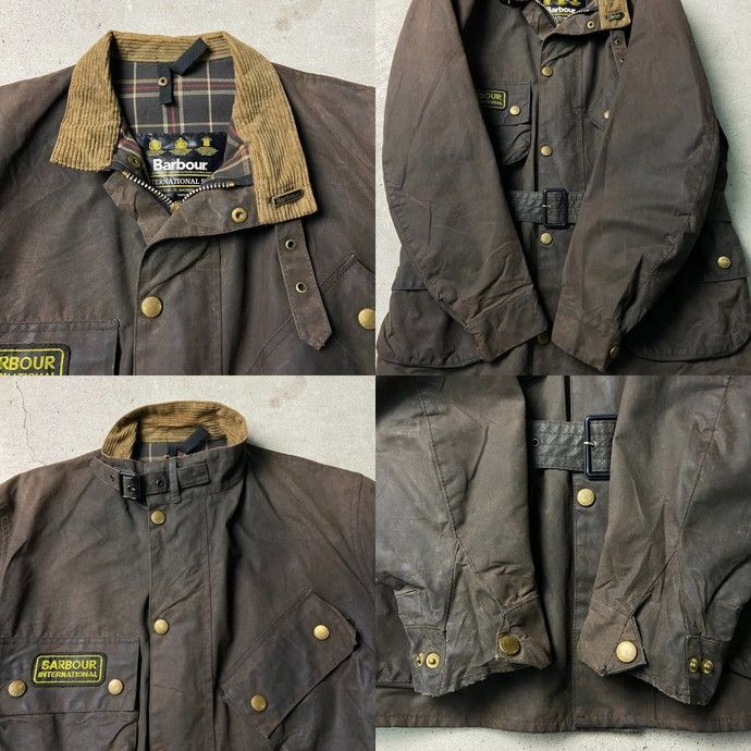 97年製 90年代 英国製 Barbour INTERNATIONAL SUIT バブアー 97年製 90年代 英国製 Barbour INTERNATIONAL SUIT バブアー