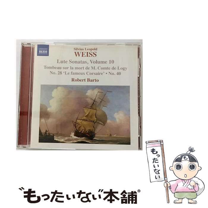 新品未開封 WEISS：リュート・ソナタ集 第10集 Robert Barto 中古】 Lute Sonatas, Volume 10 [import] / Sylvius Leopold Weiss