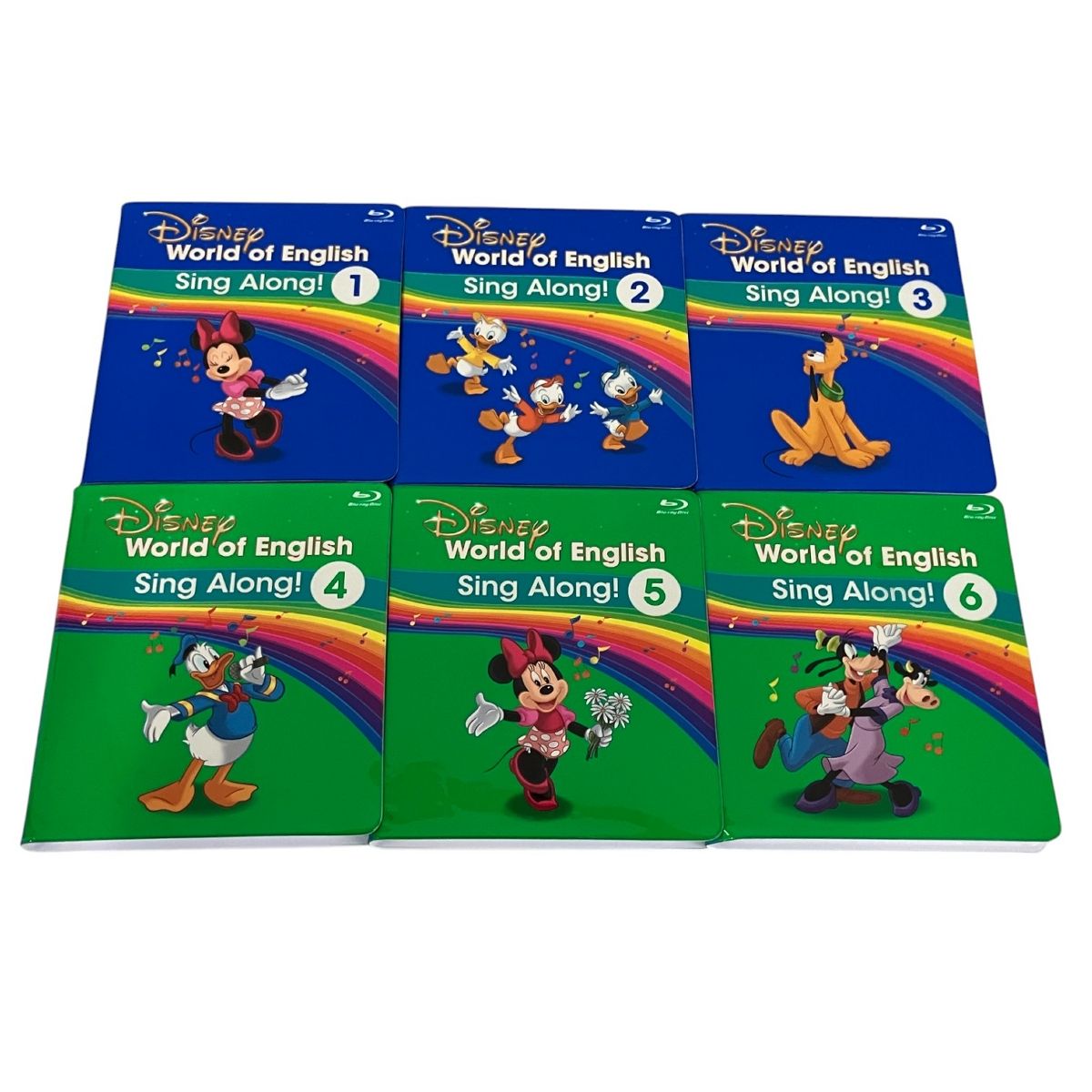 2019年購入　最新版　シングアロング　ディズニー英語　DWE DWE ディズニー英語システム シングアロング 2019年頃 Blu-rayu0026CD