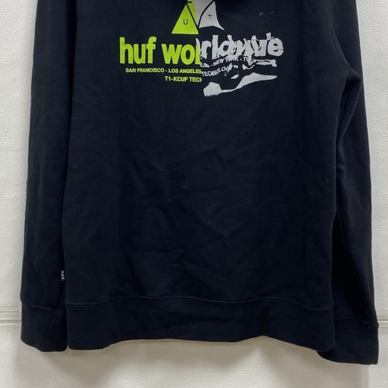 HUF ハフ パーカー 長袖 GIGA MELT P/O HOODIE プルオーバー フーディー 両面プリント