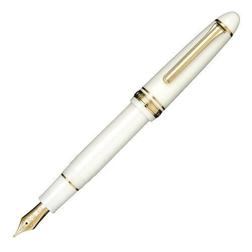 4営業日で発送 セーラー万年筆 セーラー 11-2021-110 21K 万年筆 白 細