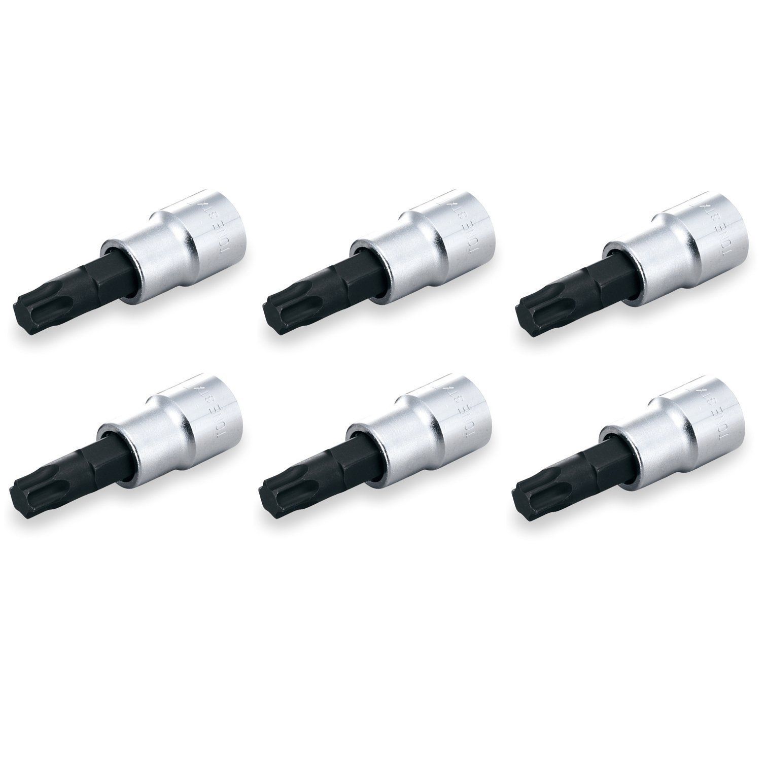 3TX-T40-6S T型トルクス T40 トネ TONE トルクスソケット 強力タイプ 3TX-T40-6S 差込角9.5mm 3|8＂ T40 6個入