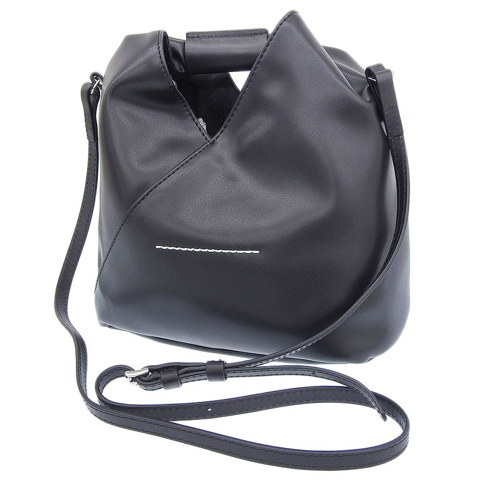 本物保証】 布袋付 新品同様 メゾンマルジェラ MM6 ショルダーバッグ  