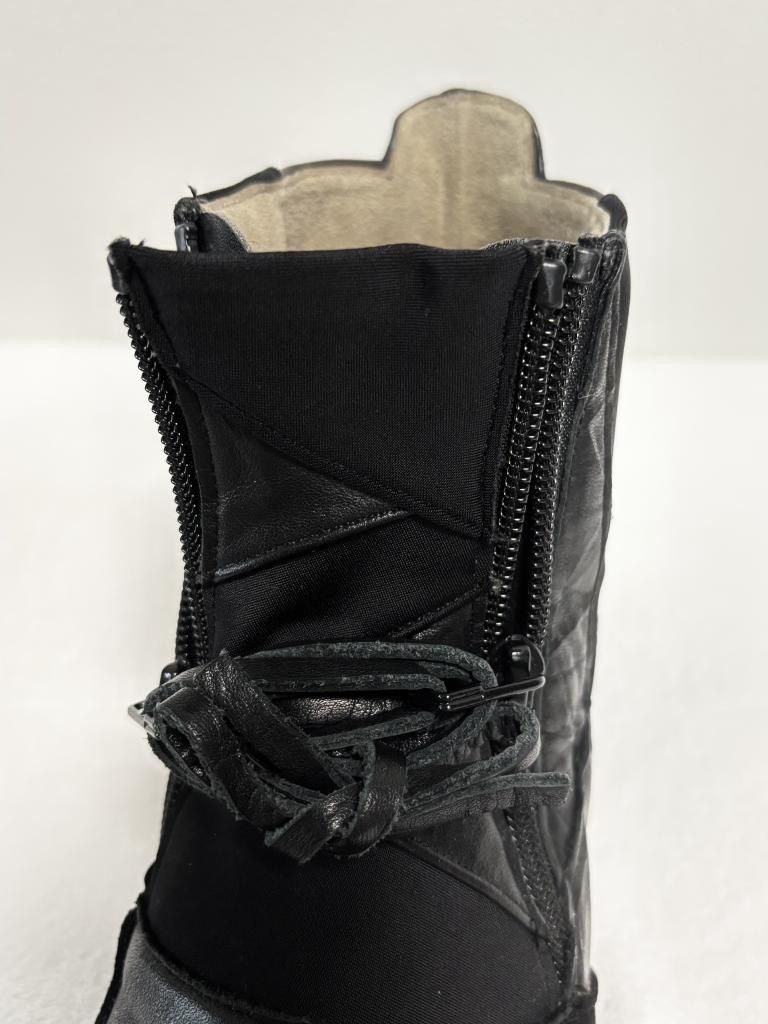 センソユニコ 慈雨 ブラウン スエード レザー ショートブーツ