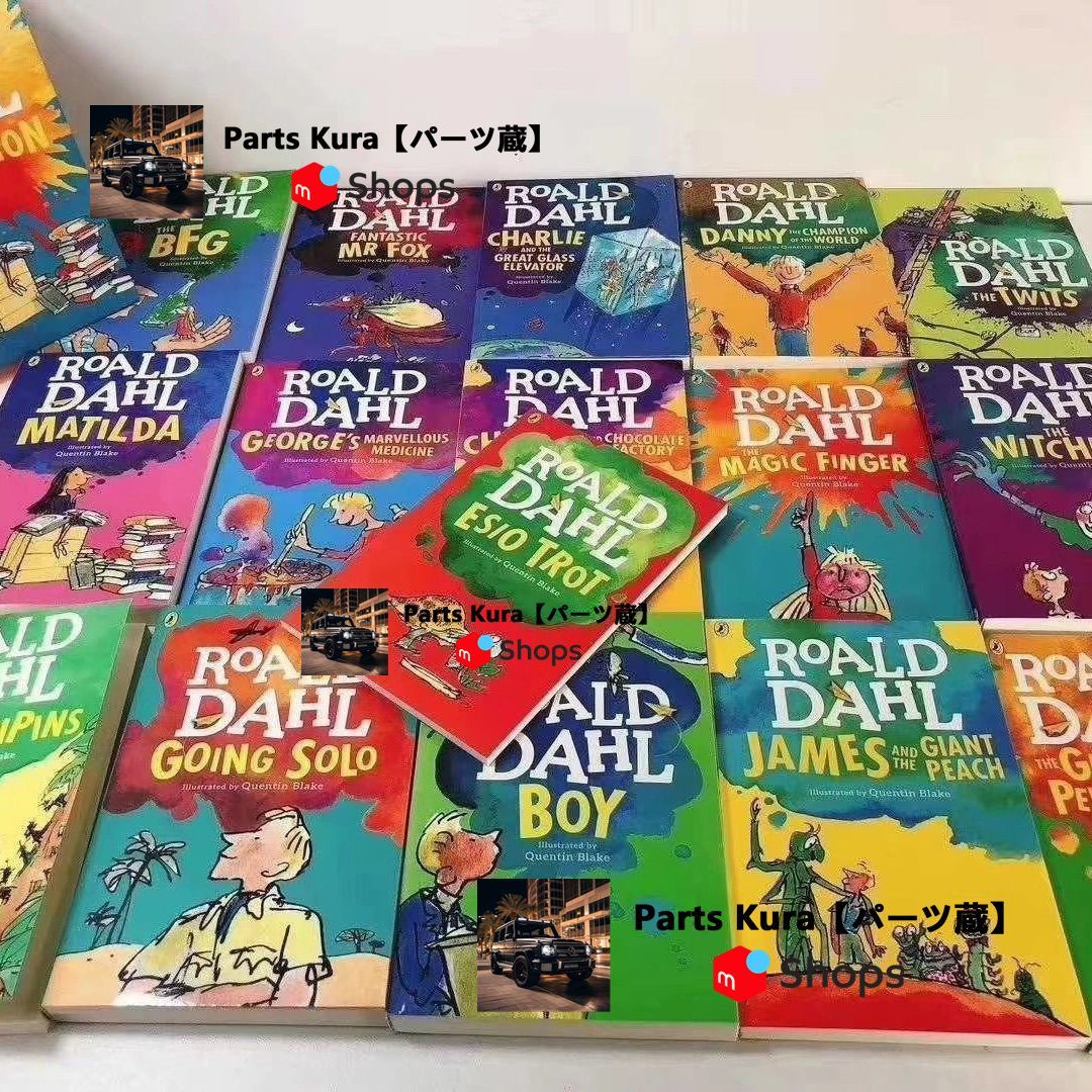 新品 Roald Dahl Collection 20冊 洋書 英語 - メルカリ
