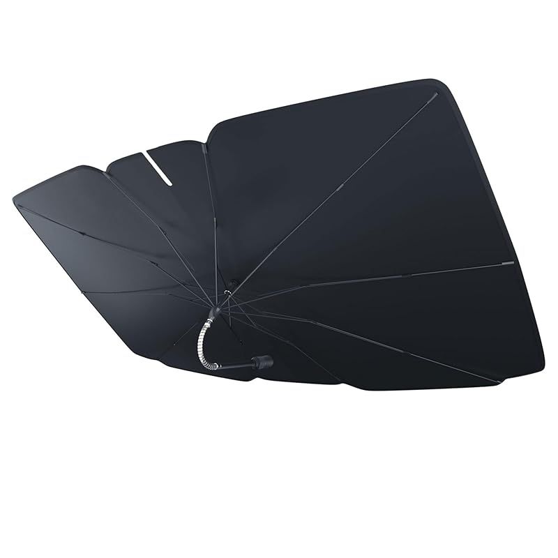 ALEBANA ステップワゴン サンシェード 車 フロント 【ドラレコ車外録画対応】【2025年版】 車用サンシェード 日除け 傘 カーシェード カー用品 便利グッズ 車内 0