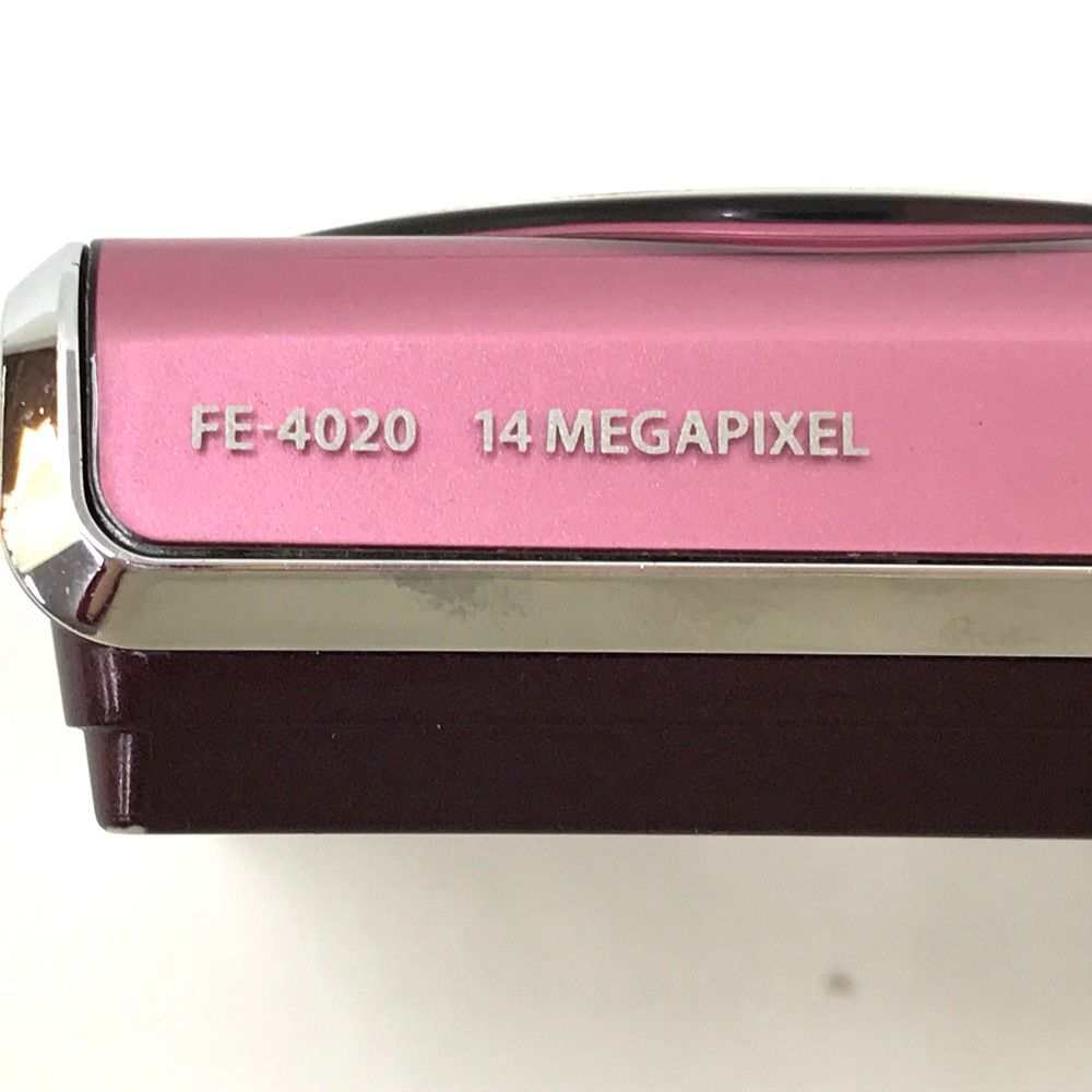 OLYMPUS オリンパス FE-4020 ピンク コンパクトデジタルカメラ ※基本