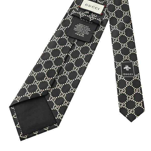 新品 グッチ GUCCI ネクタイ GGパターン ブラック 黒 - メルカリ 