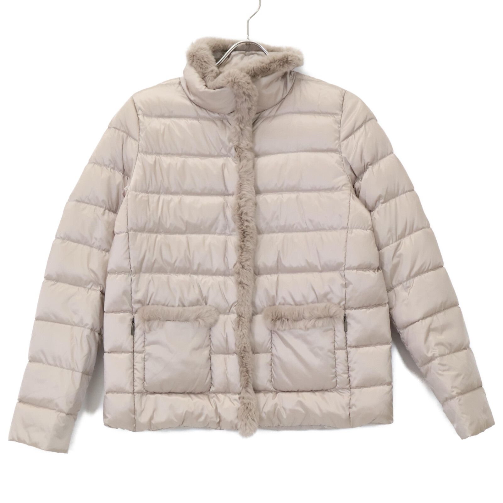 Max MaraWEEKEND マックスマーラウィークエンド ﾍﾞｰｼﾞｭ ﾌｧｰﾗｲﾆﾝｸﾞ ﾀﾞｳﾝ  