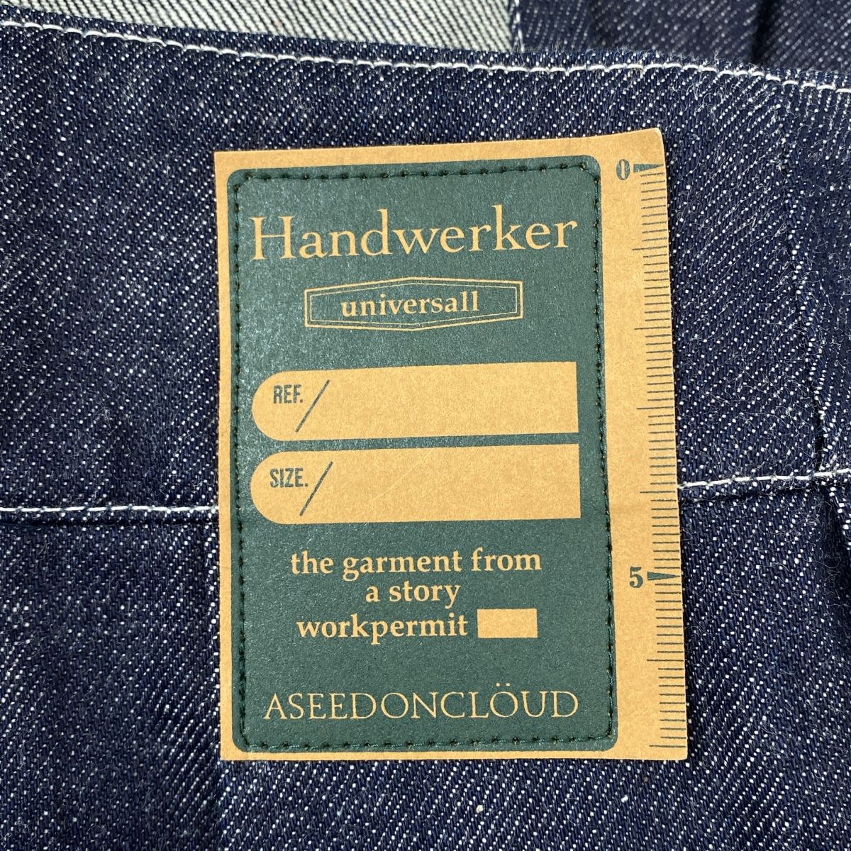 美品】 ASEEDONCLOUD / アシードンクラウド | handwerker デニム  