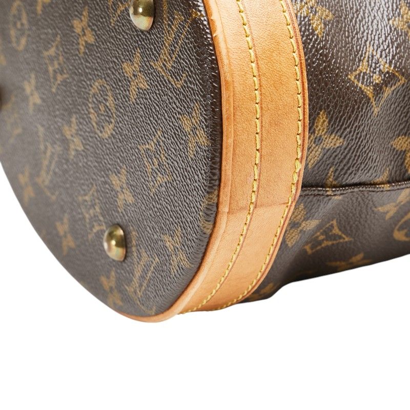 ルイ ヴィトン モノグラム プチ バケットPM トートバッグ ショルダー  