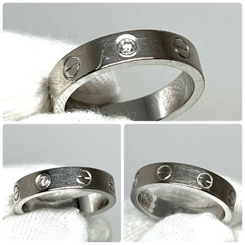 Cartier Au750 ラブリング　サイズ5号 Cartier ラブリング750 日本サイズ5号