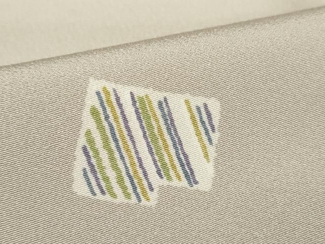 平和屋本店□小紋 反物 着尺 雪輪舞色紙文 逸品 未使用 DZAA11105kh5