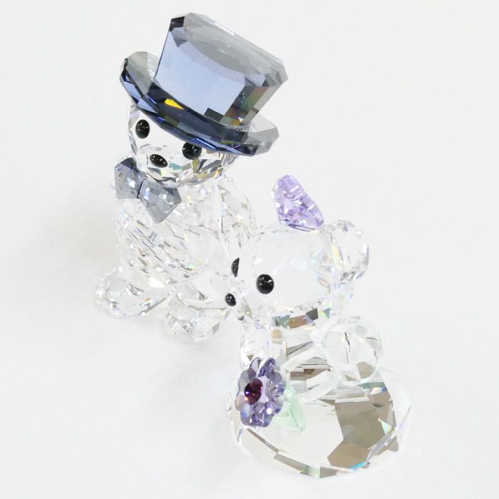 SWAROVSKI - SWAROVSKI スワロフスキー Krisベア あなたとわたし