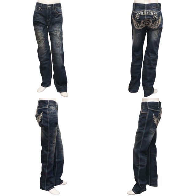 VANSON バンソン フライングスター 刺繍デニムパンツ imgrc0129462346.jpg