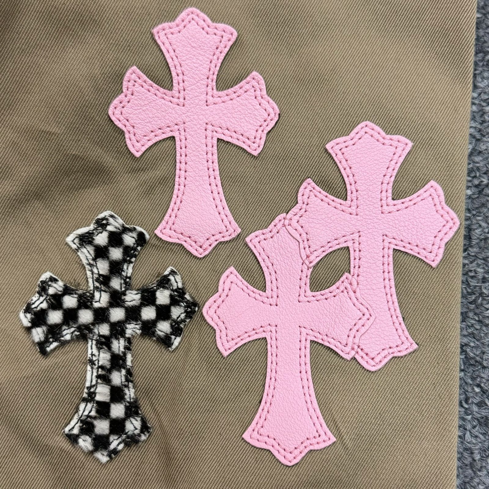 美品 国内正規 CHROME HEARTS WORK DOG クロスパッチ 付き