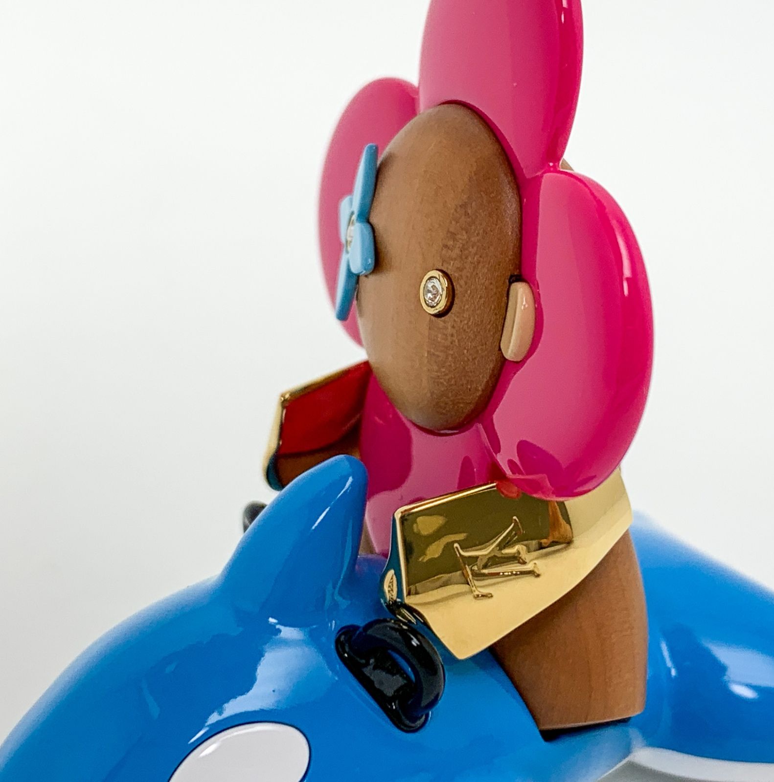 訳あり◯ヴィトン ヴィヴィエンヌ シーライダー キーチャーム M01167◯ LOUIS VUITTON ルイヴィトン ヴィヴィエンヌ シーライダー イルカ